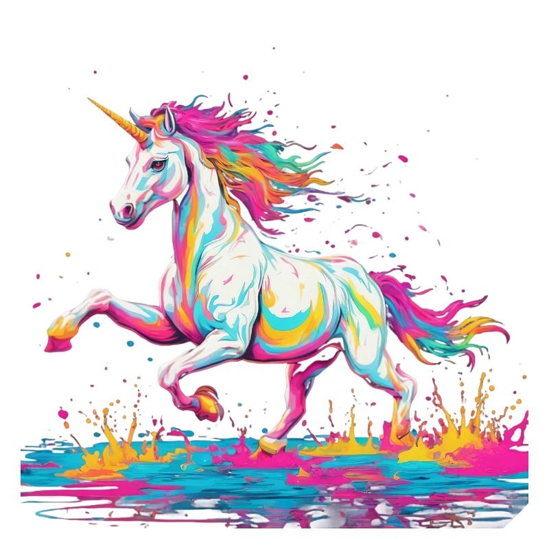 Retro Einhorn 2
