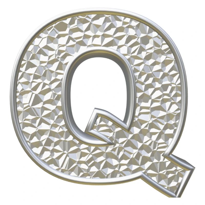 Q, lettre, lettre Q, initiale, initiale Q, monogramme,