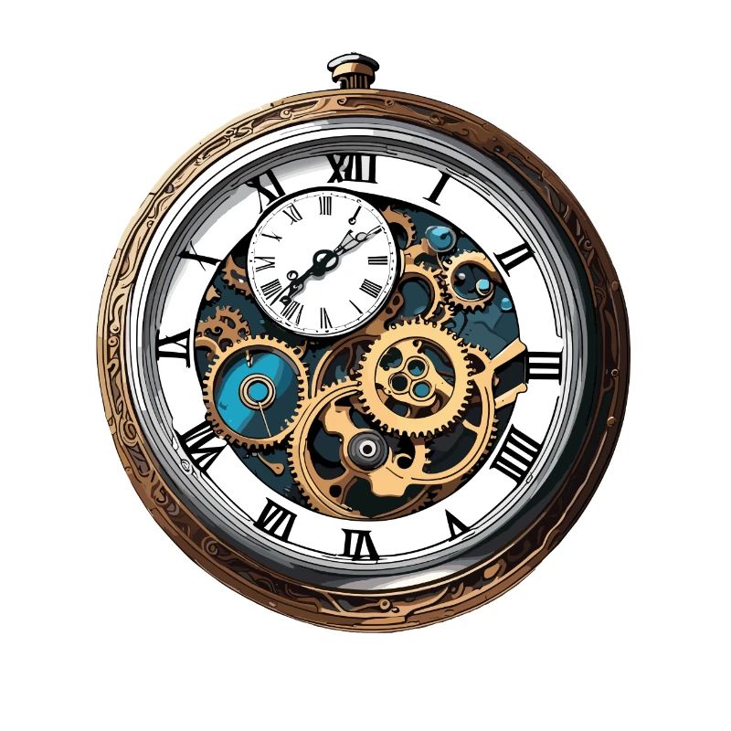Clock / Movement / Time / Hands / Time / Antique