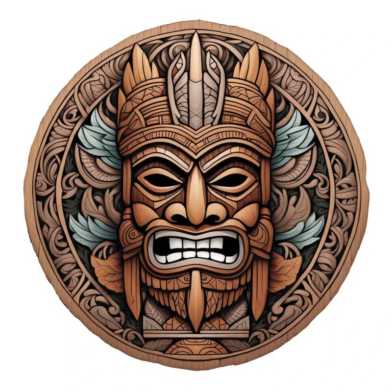 Tiki Beach - Polynesia Statue
