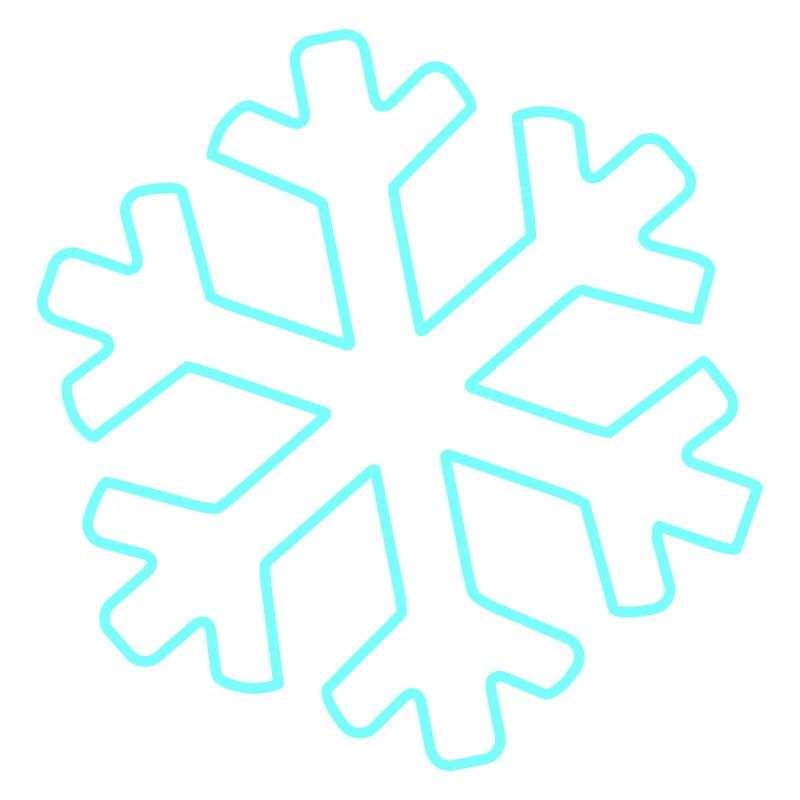 Conception de flocon de neige 1