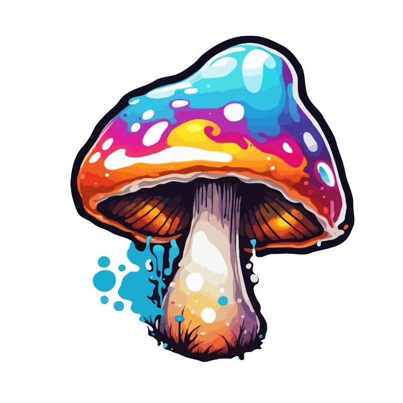 Champignon / Champignon / Prairie / Forêt / Goa / Psy