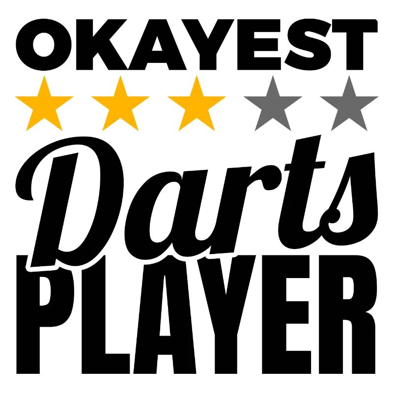 Funny dart player