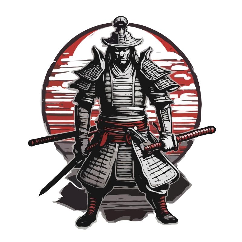 Samurai / Japanisch / Harakiri / Katana / Mann