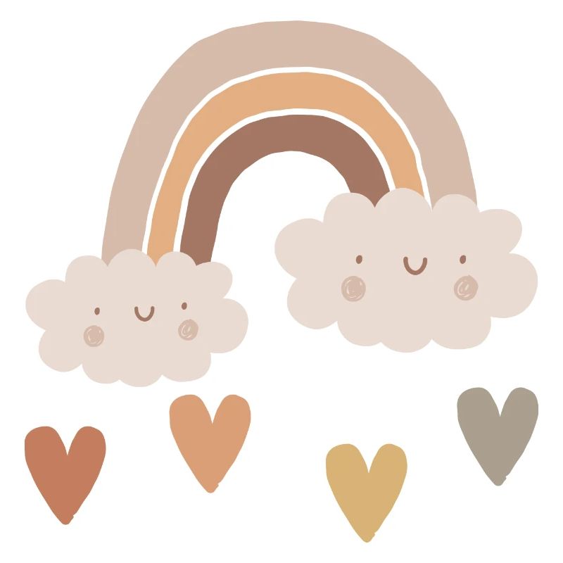 Farbpfade: Boho Regenbogen