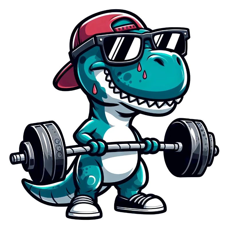 T-Rex Workout Dino Krafttraining