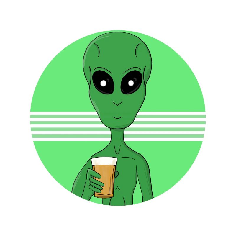 Un extraterrestre qui s’amuse