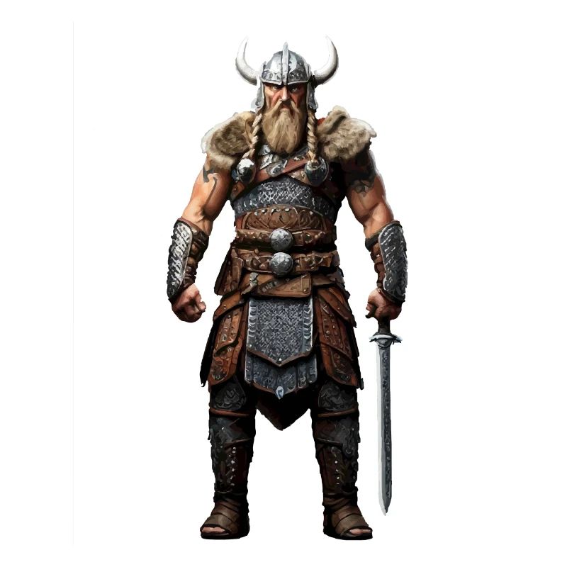 Wikinger Krieger Walhalla