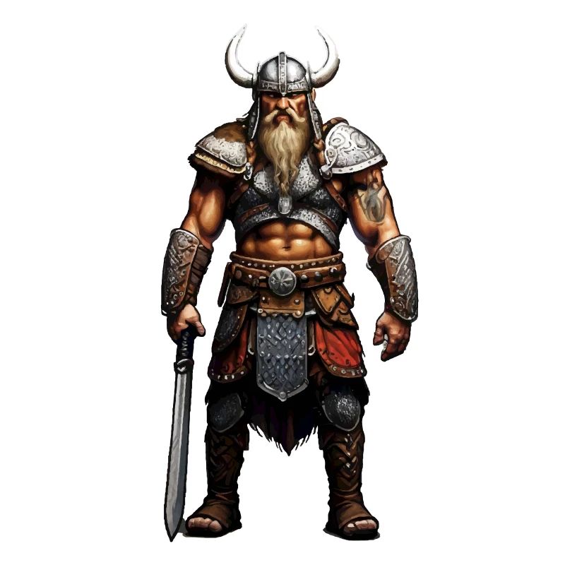 Wikinger Krieger Walhalla