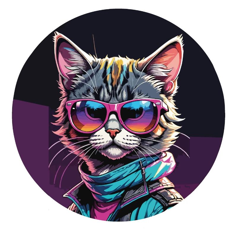Retro Cat / Retro Katze