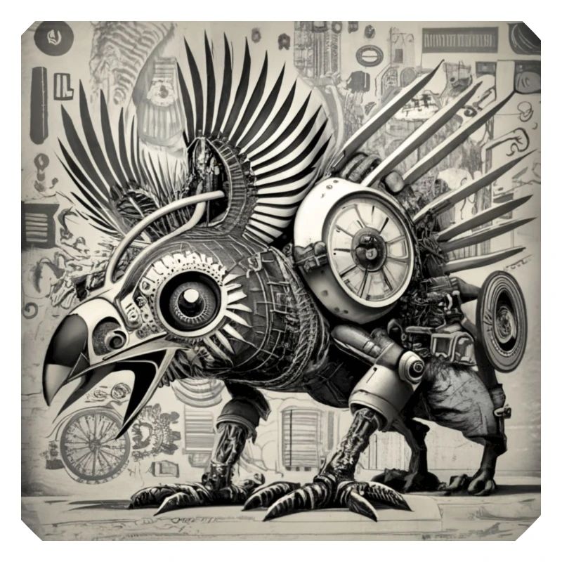 phoenix Style cyborg steampunk cyberpunk