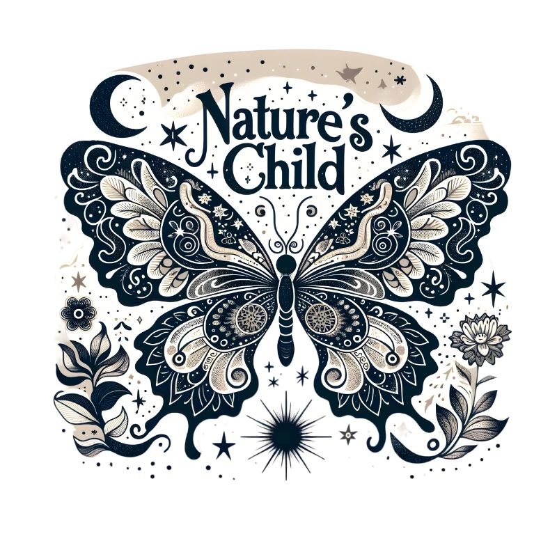 Nature's Child Butterfly Pattern