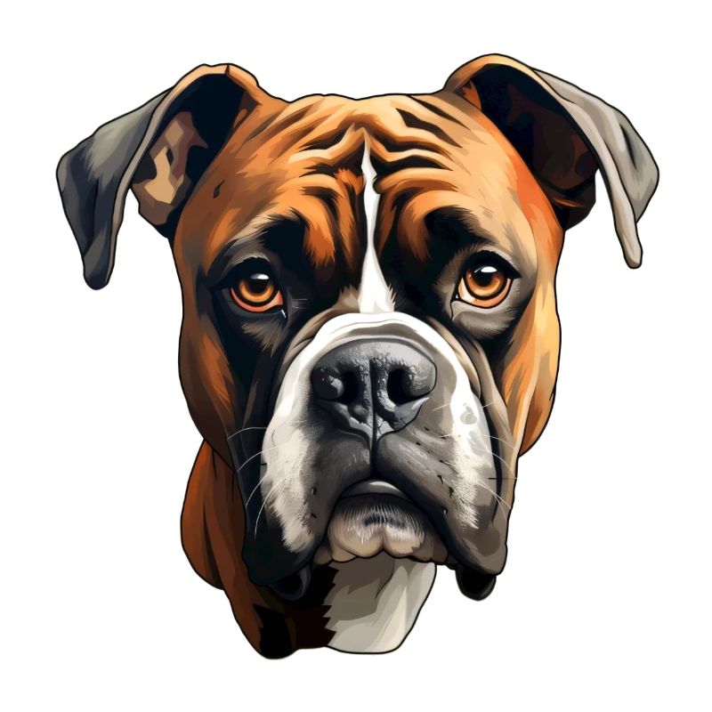 Boxer head