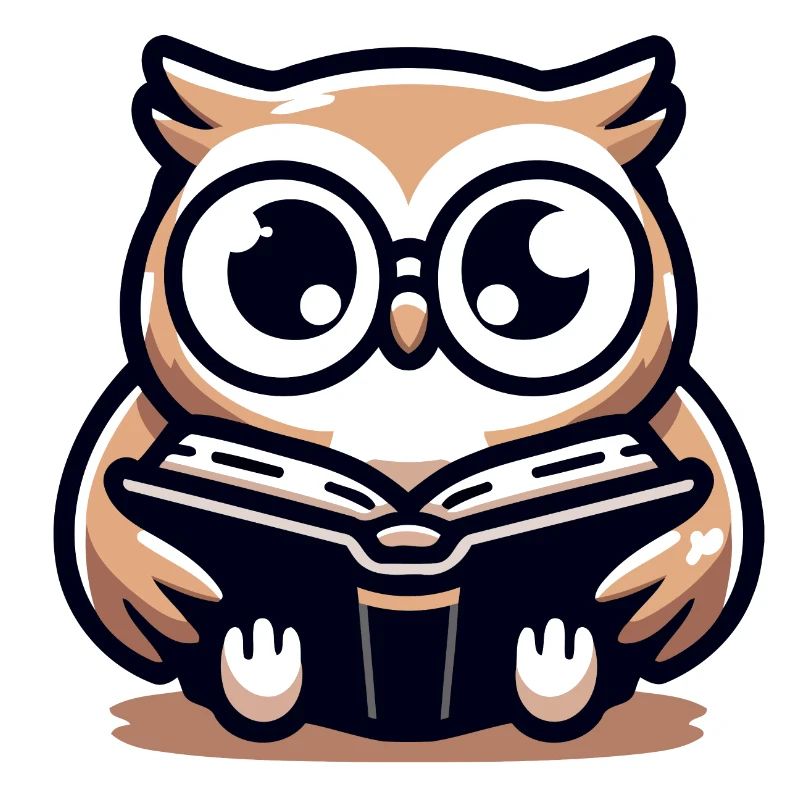 Wise Owl Reader Bookish Charm