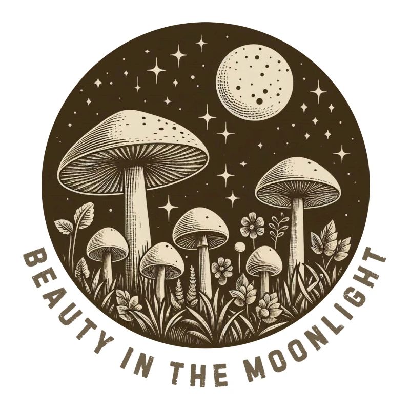 Champignons au clair de lune