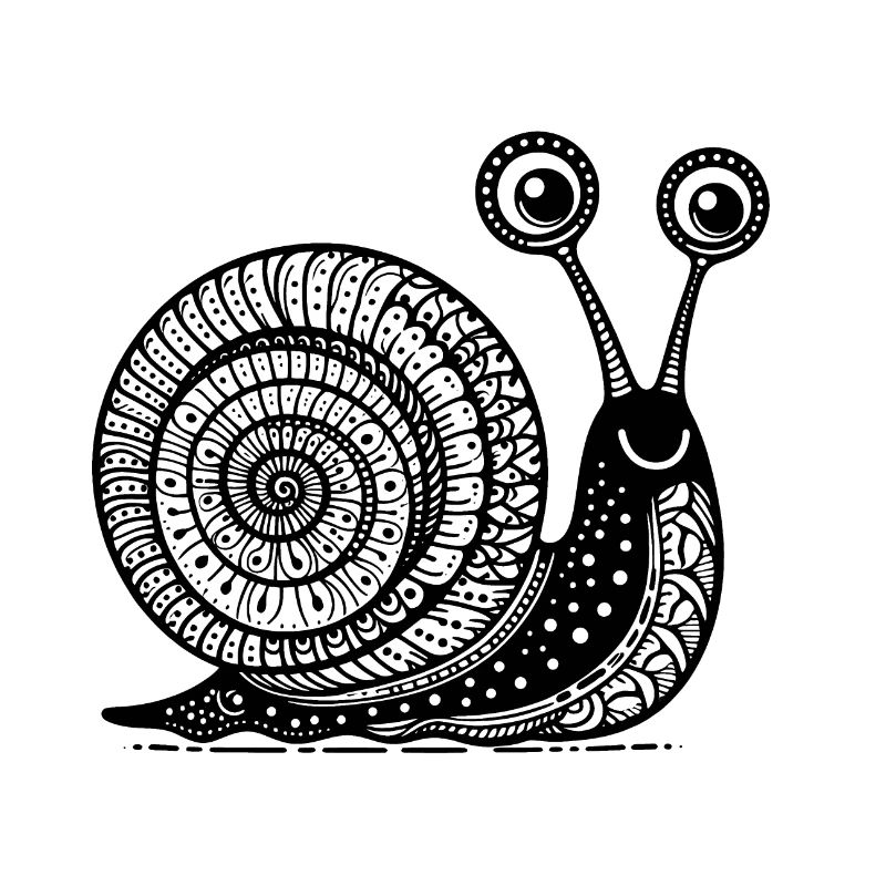 Snail's Pace: Langsame und stetige Zen-Kunst