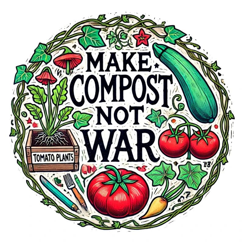 Make compost not war