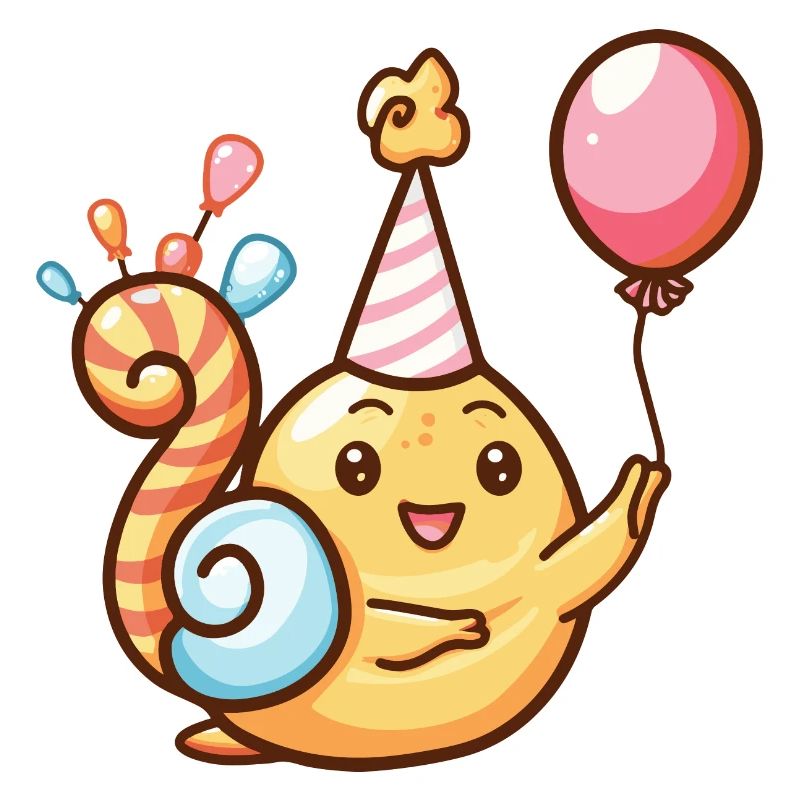 Schnecke Geburtstag Comic