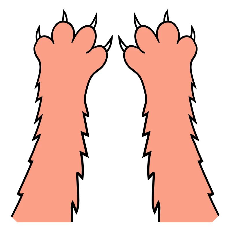 Cats, claws, paws, paws, sharp claws, scratching