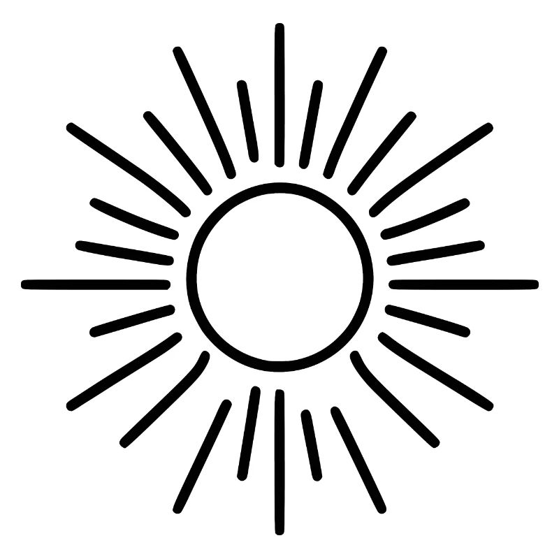 stilisierte Sonne