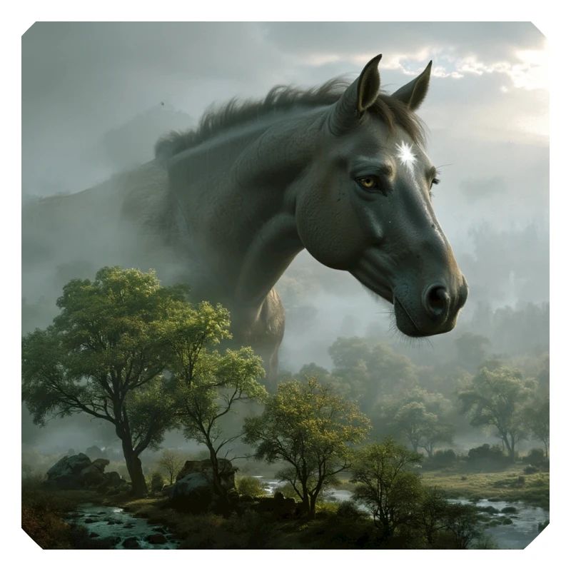 Pferd Star