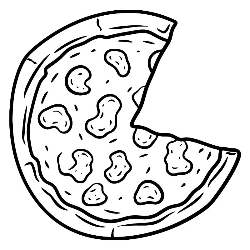 Pizza Drawing