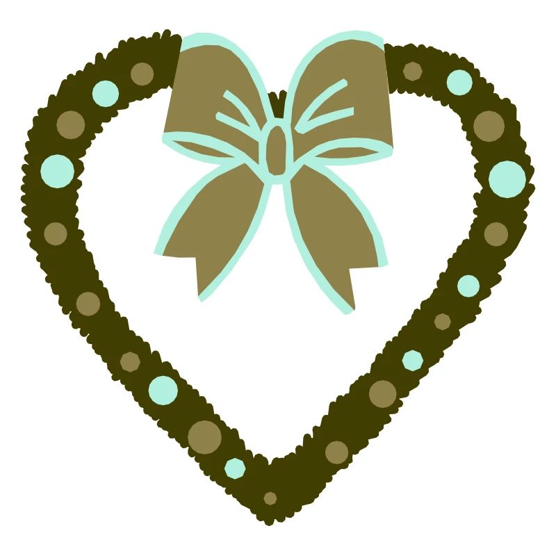 Décorations de Noël Vert