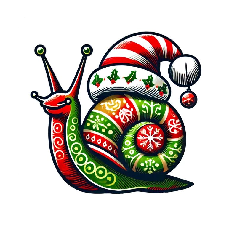 Escargot de Noël Escargot de Noël