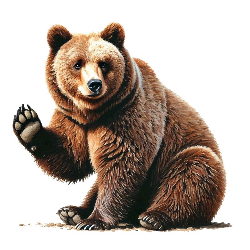 Waving Bear