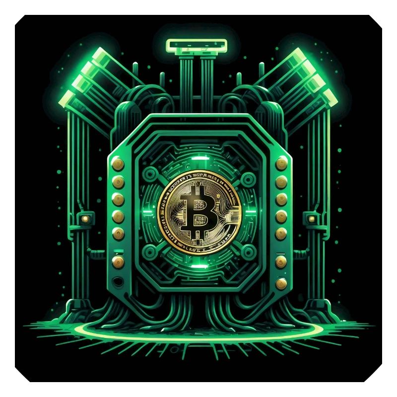 Bitcoin Crypto Crypto à la lune Cadeau CPU
