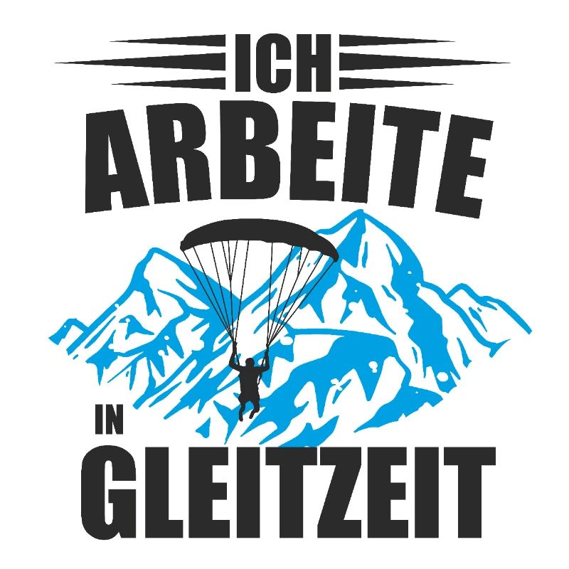Ich Arbeite in Gleitzeit Design