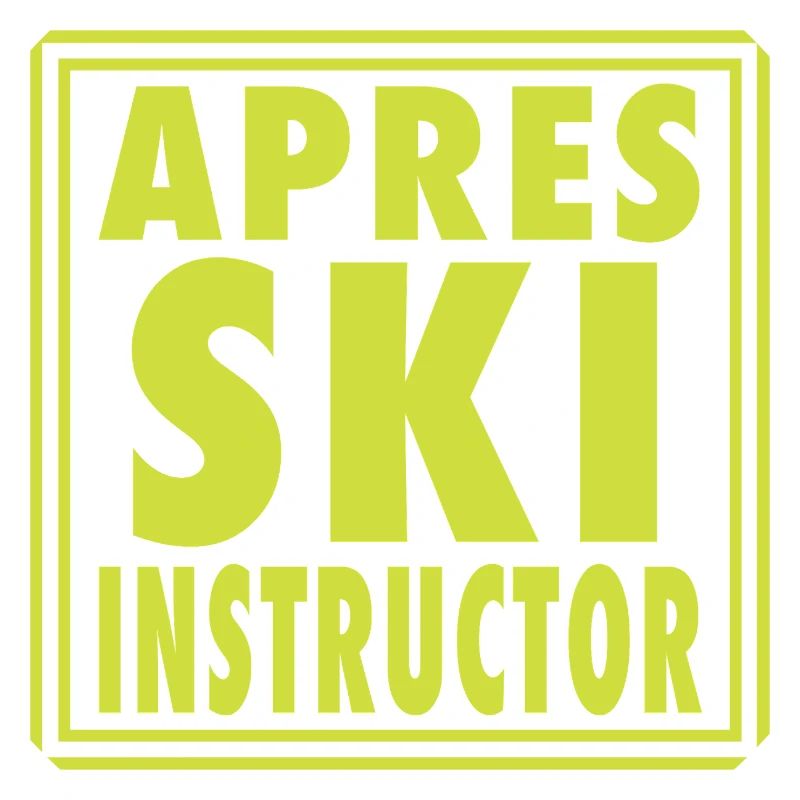 Conception de moniteur d’après-ski