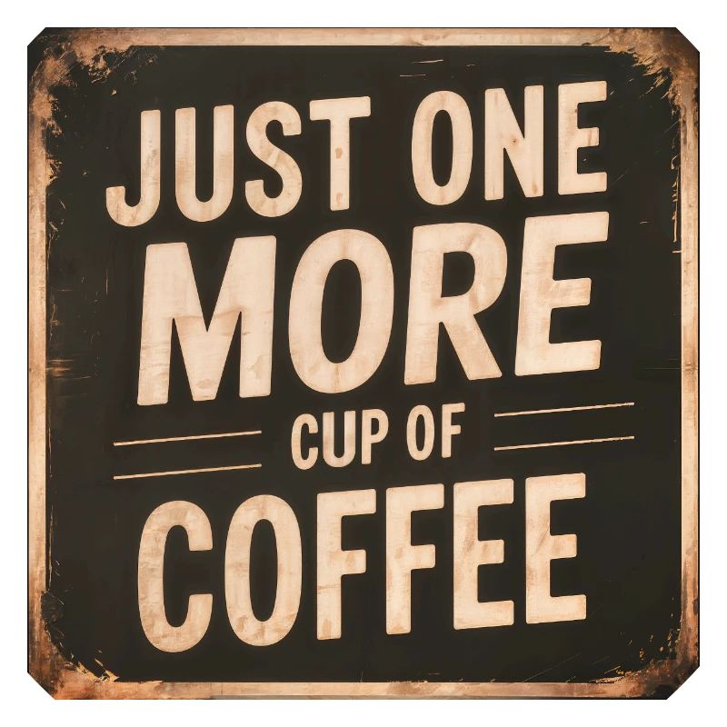 Nur eine weitere Tasse Kaffee