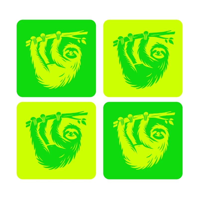 Relaxed sloth – take it easy