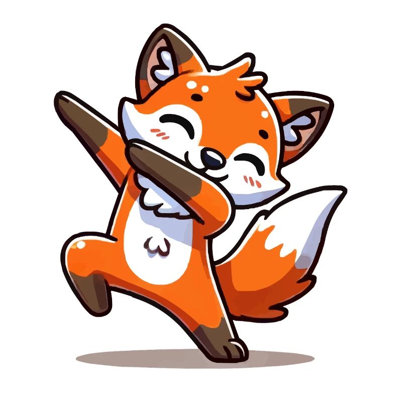 fuchs tier dabbing