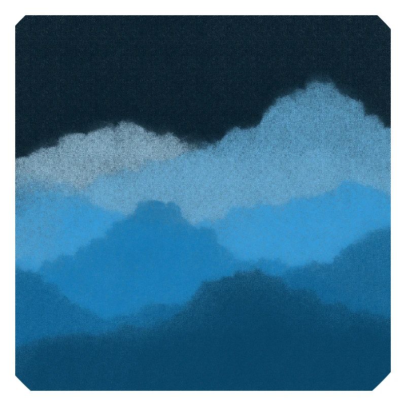 Mountains in the clouds