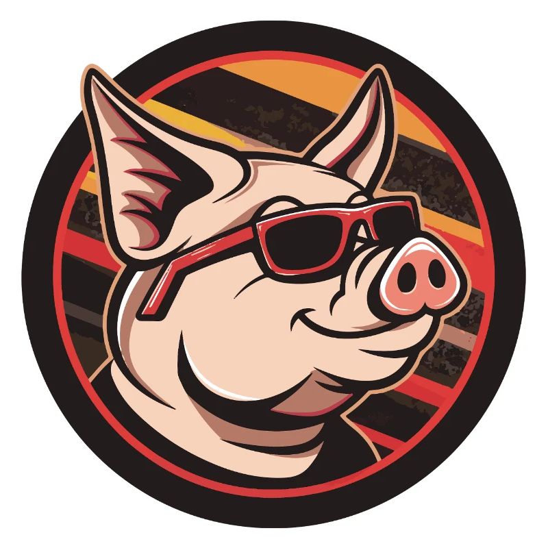 Schwein Comic Cool