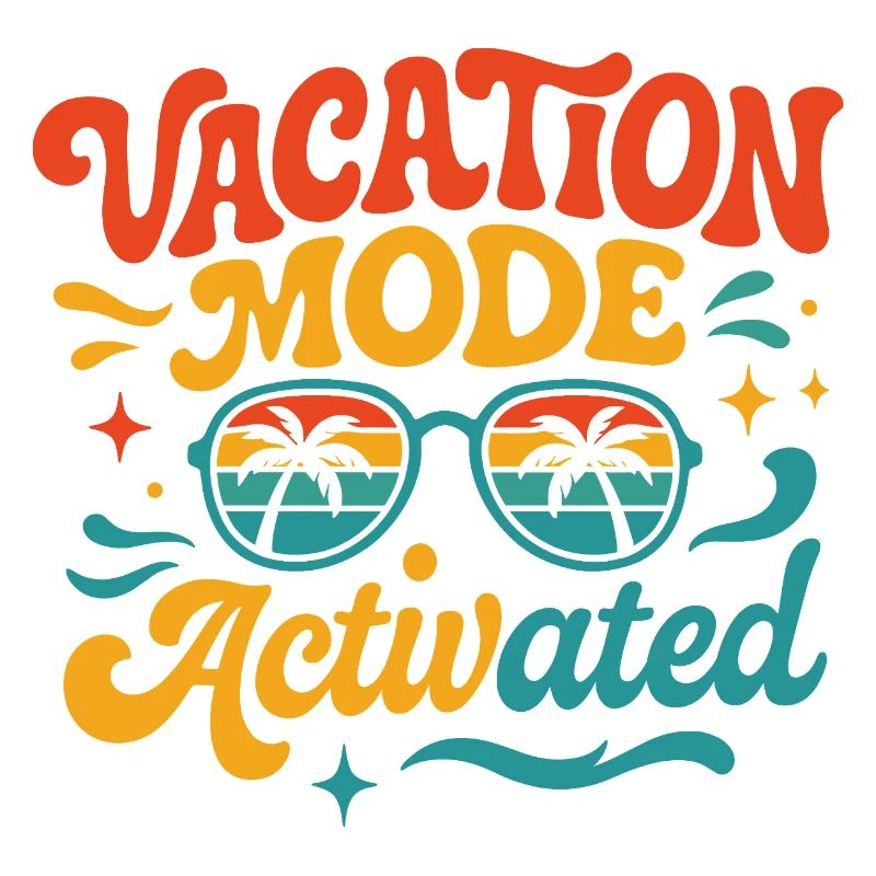 Vacation-Mode-Activated Sommer Vibes Beach