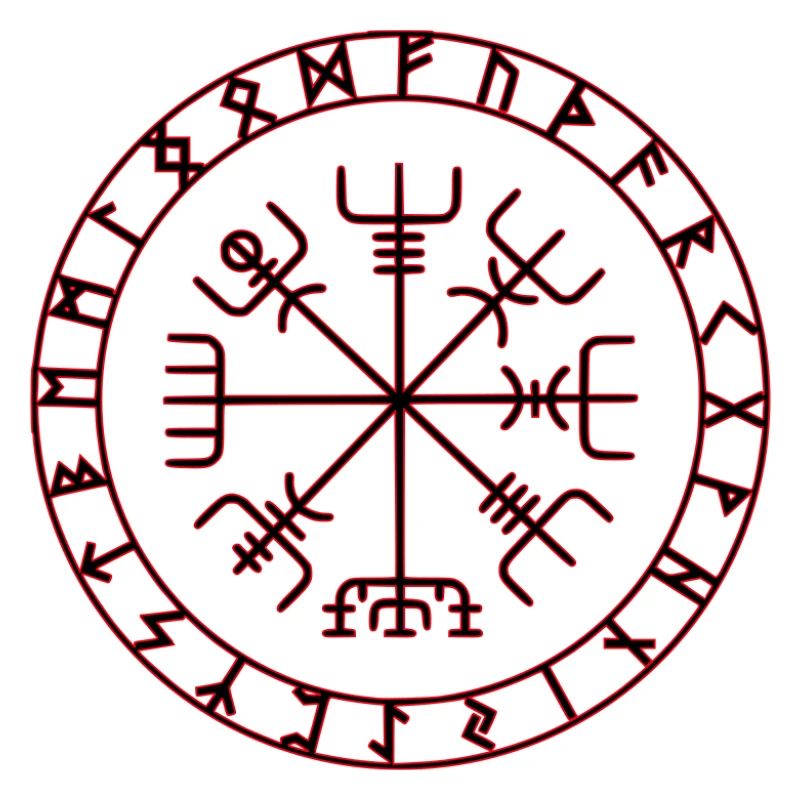 Wikinger Kompass -Vegvisir