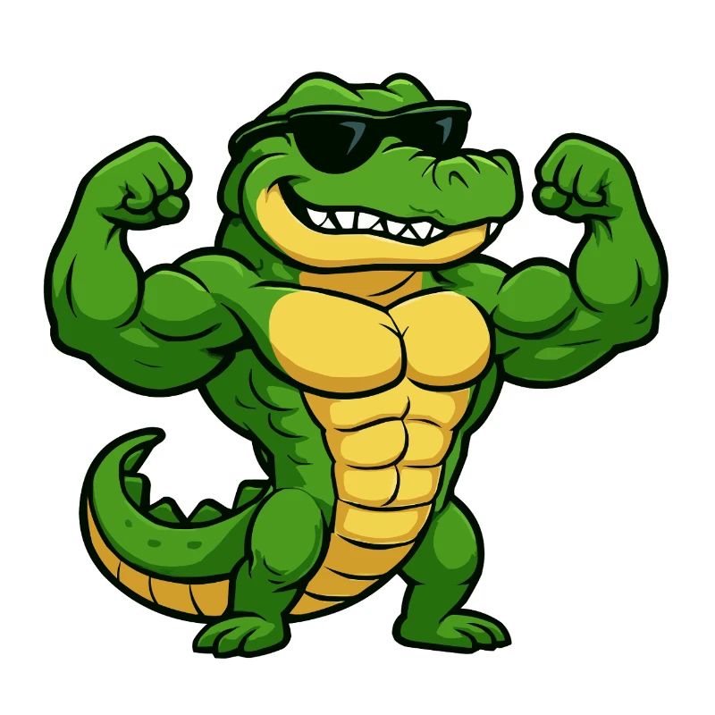 Crocodile Muscles