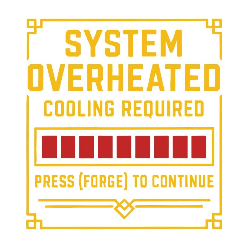 System Overheat – Forge Tee