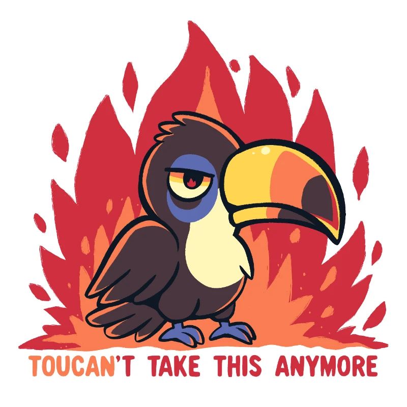 Toucan ne supporte plus ça.