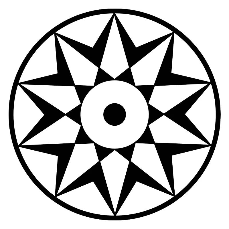 Celestial Decagram Mandala