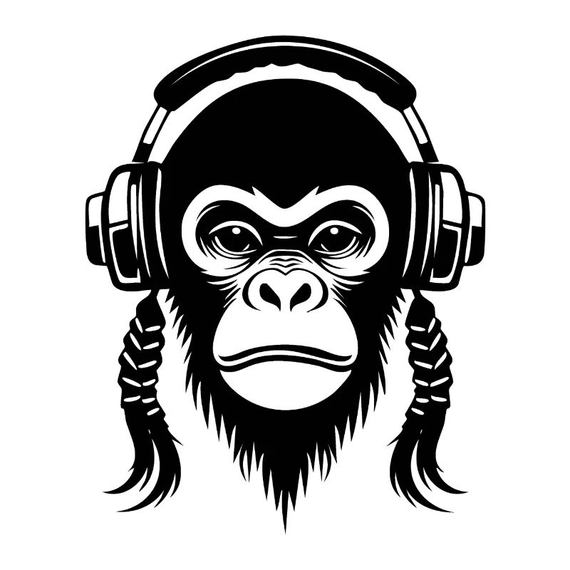 Chemise Bold Monkey Head Statement Urban Edition