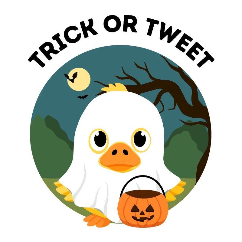 Trick oder Tweet – Süße Halloween Ente