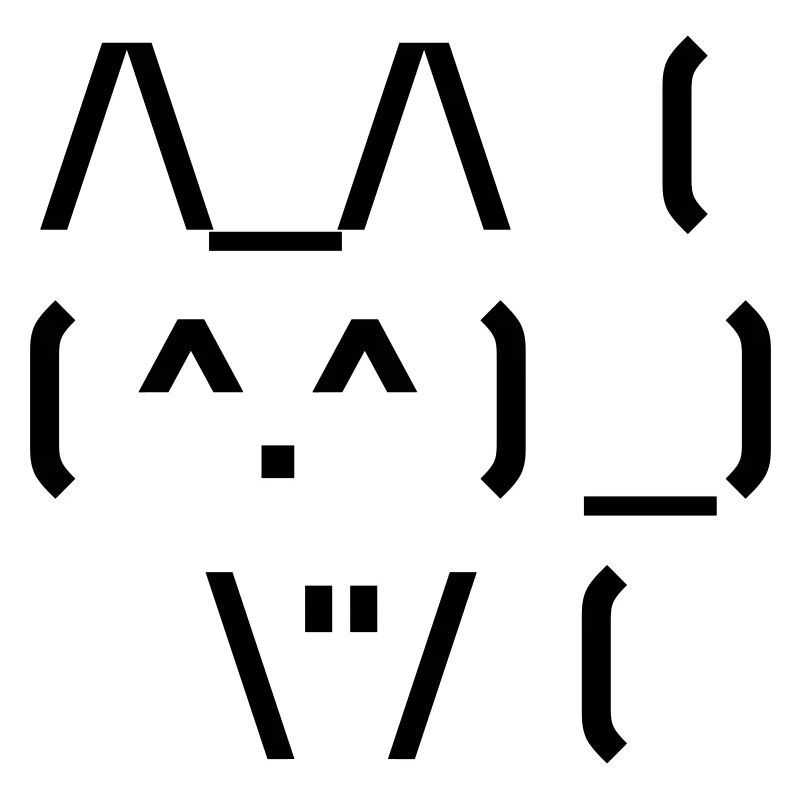 Chat mignon ASCII
