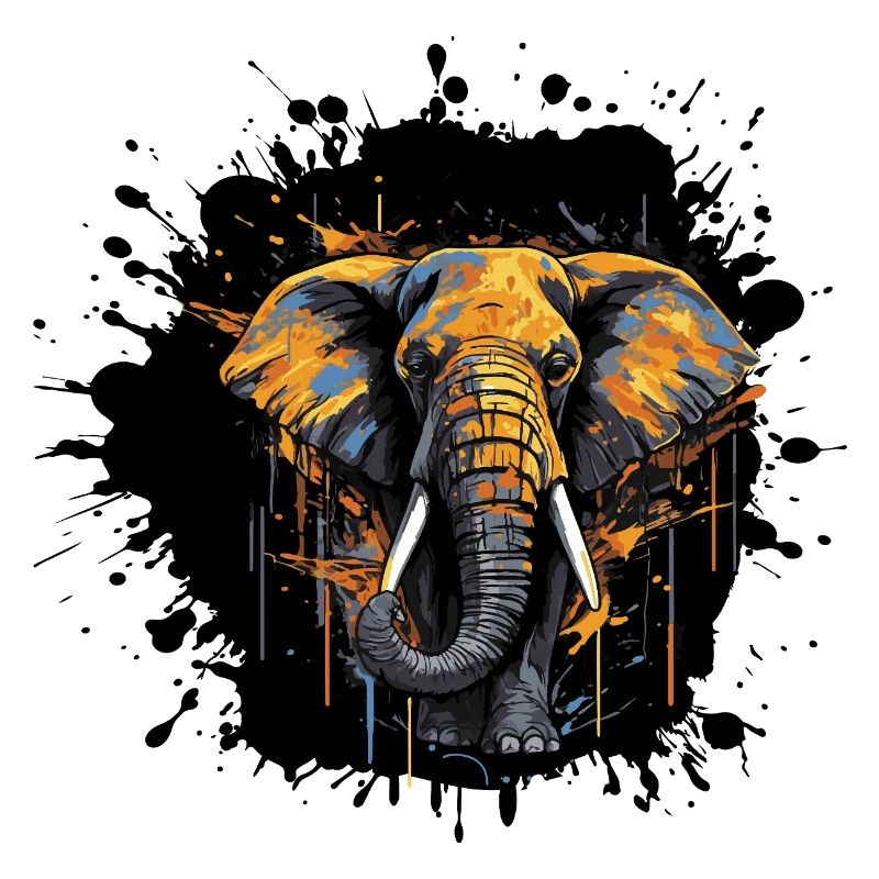 Éclaboussure d’éléphant
