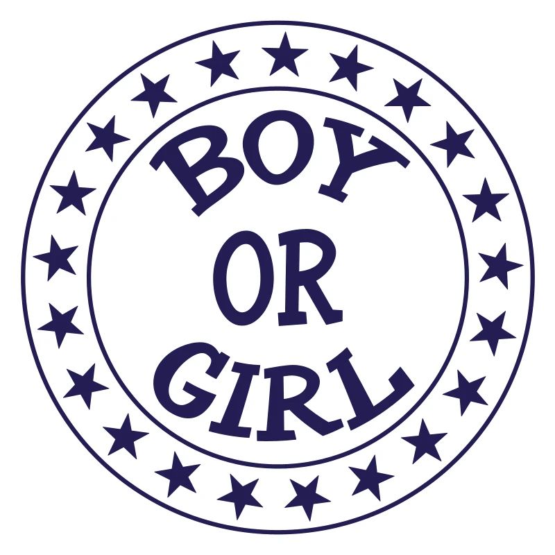 Junge oder Mädchen? Schwangerschaftsgeburt Schwanger