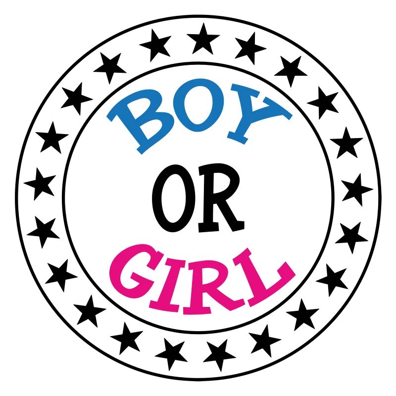 Junge oder Mädchen? Schwangerschaftsgeburt Schwanger