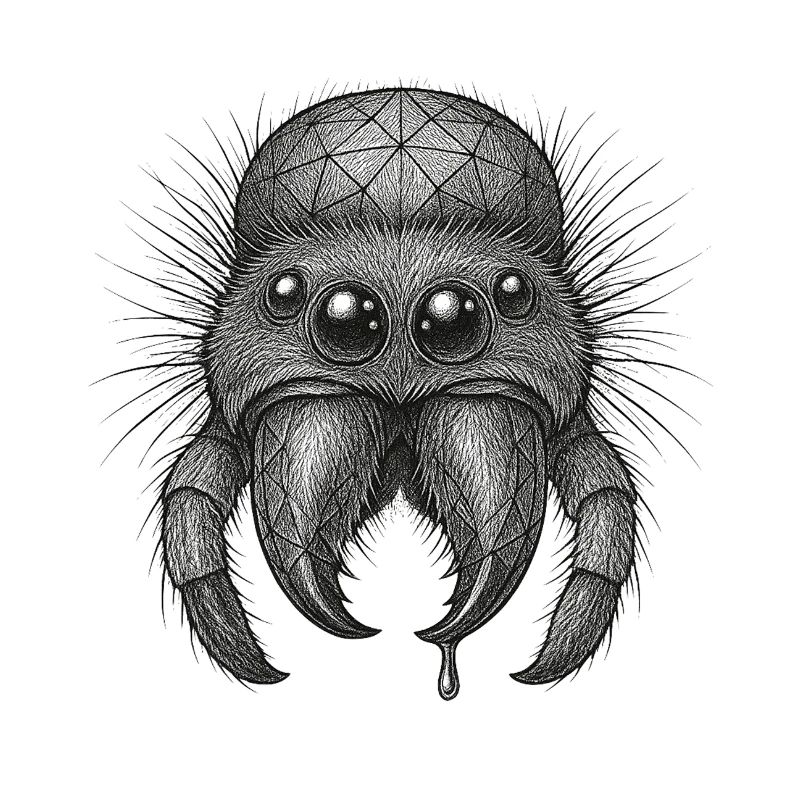 Geometric Spider Head